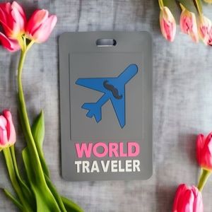 World 🌏 Traveler Luggage Tag